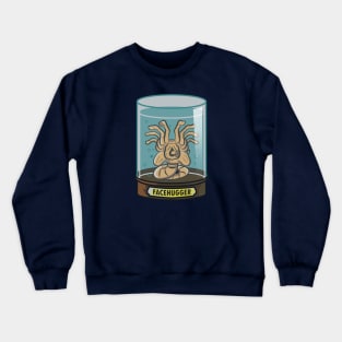 Facehugger in a jar Crewneck Sweatshirt